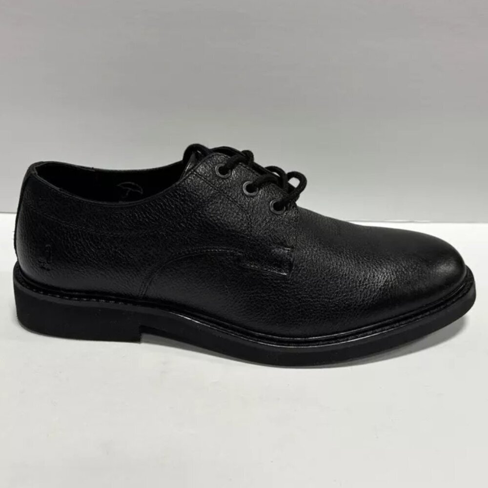 Hush Puppies Men’s Detroit Plain Toe Oxford Black, Size 9.5 M